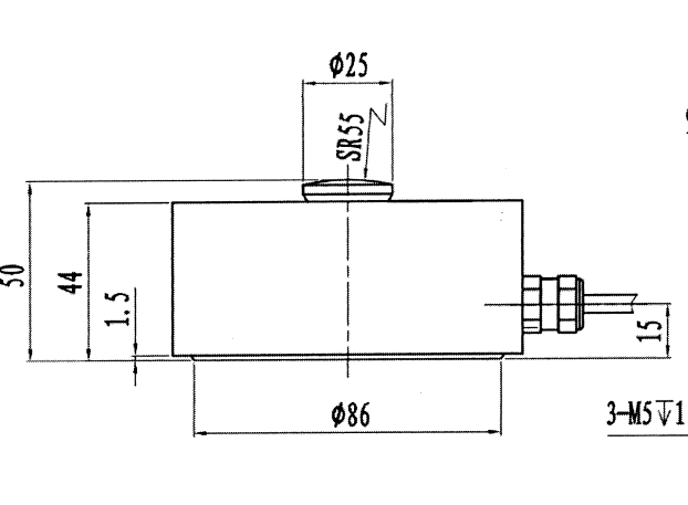 Тензометрический датчик веса HM24L14