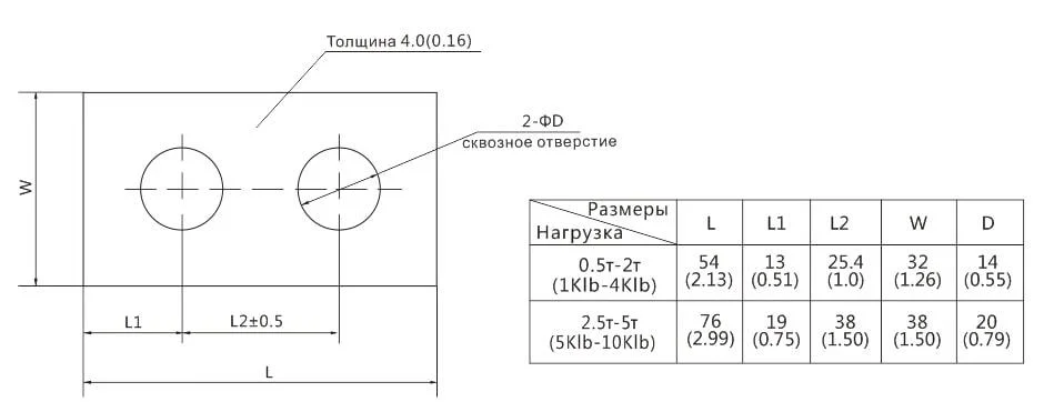 Узел встройки (подкладная) HD-8-301